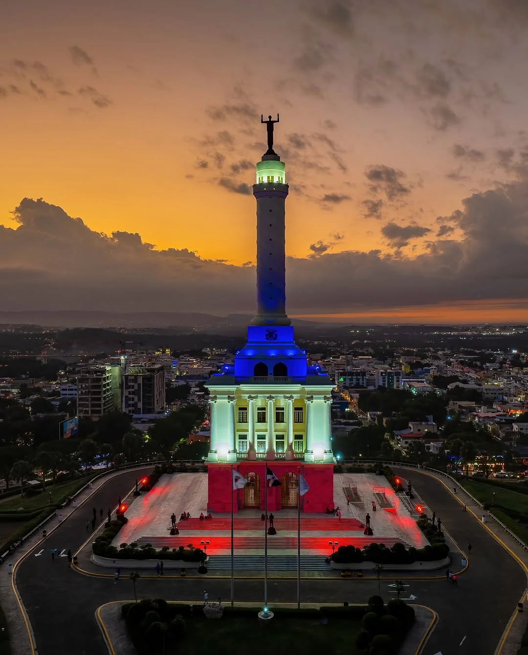 Monumento a los Héroes de la Restauración en Santiago